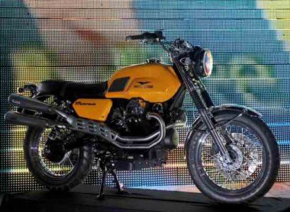 Moto Guzzi shows off new retro bikes Image